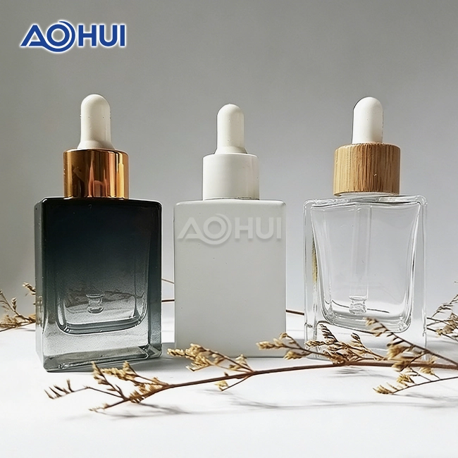 square glass dropper bottles 30ml